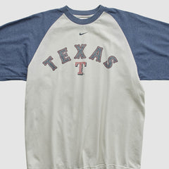 Texas Rangers Nike 2000s T-shirt - White - Vintage T-shirts