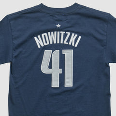 Dallas Mavericks 2010s T-shirt Navy Vintage - Adidas