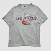 St. Louis Cardinals Majestic 2009 T-shirt - Heather Gray - Vintage T-shirts