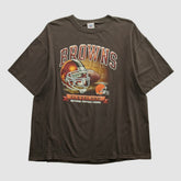 Cleveland Browns NFL 2000s T-shirt - Brown T-shirts