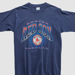 Boston Red Sox Salem Sportswear 1997 T-shirt - Navy - Vintage T-shirts