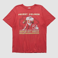 Priest Holmes NFL 2000s T-shirt - Red T-shirts