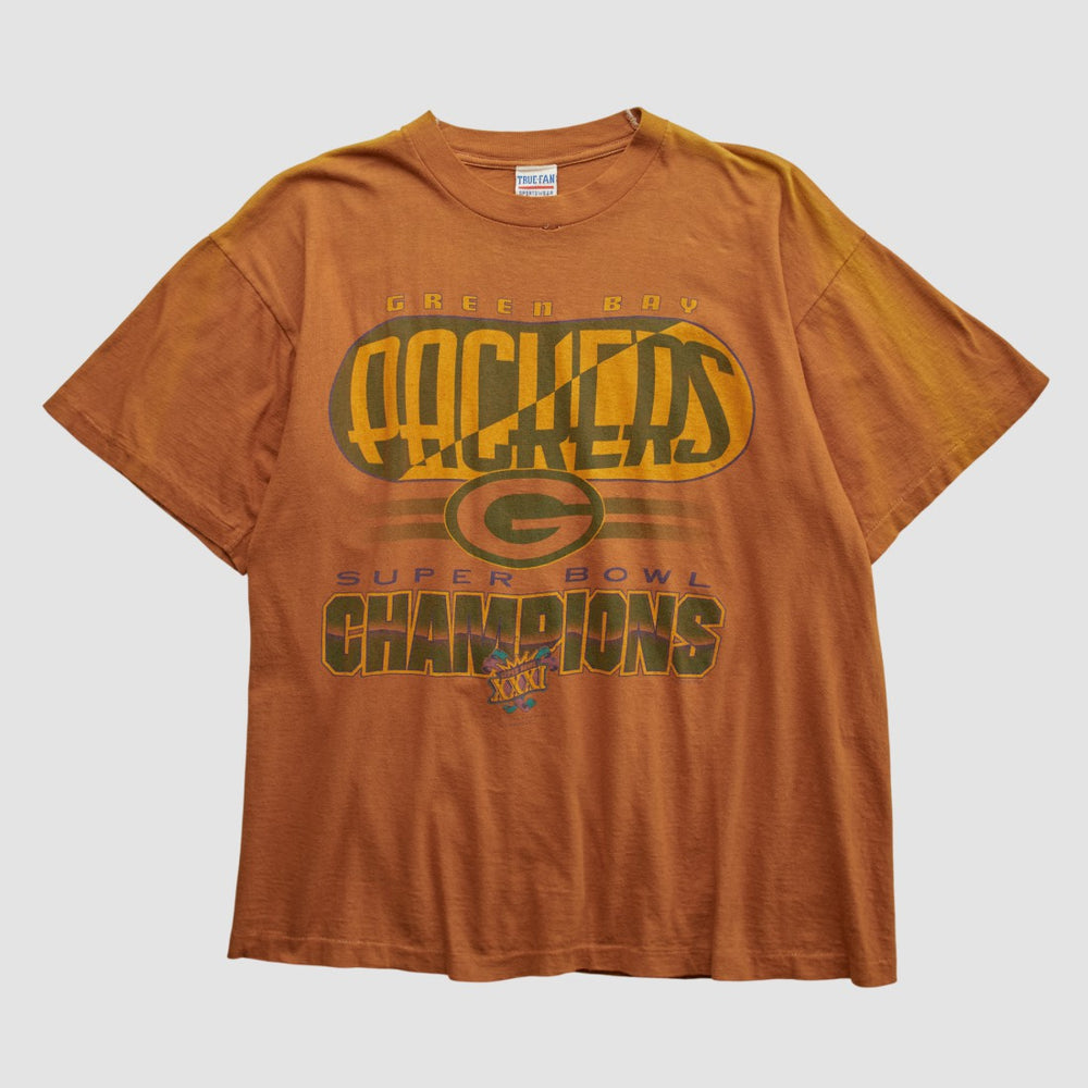 Green Bay Packers True Fan 1997 T-shirt - Clay T-shirts