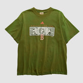 Boston Red Sox Adidas 2000s T-shirt - Olive - Vintage T-shirts