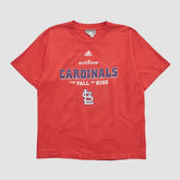 St. Louis Cardinals Adidas 2011 T-shirt - Red - Vintage T-shirts
