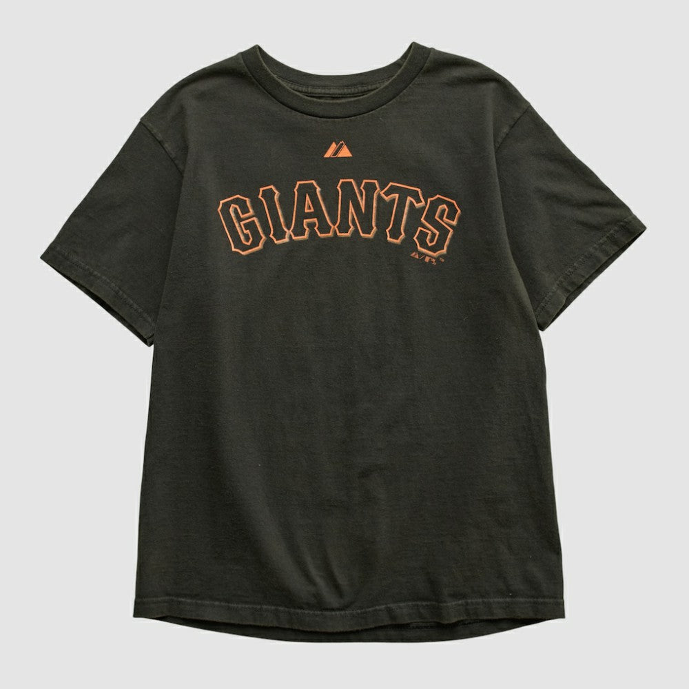 San Francisco Giants Majestic 2000s T-shirt - Black - Yth Vintage T-shirts