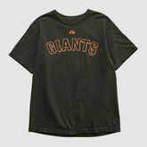 San Francisco Giants Majestic 2000s T-shirt - Black - Yth Vintage T-shirts