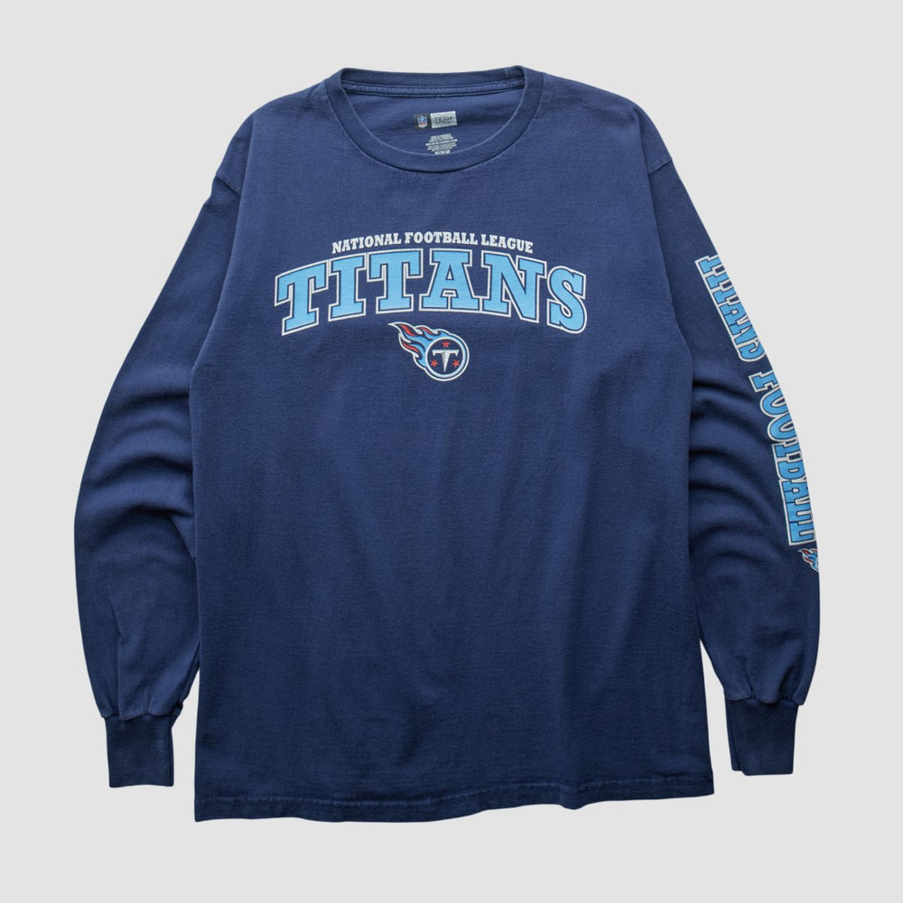 Tennessee Titans NFL 2000s Long Sleeve T-shirt - Navy T-shirts