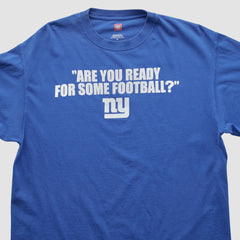 New York Giants NFL 2000s T-shirt - Blue T-shirts