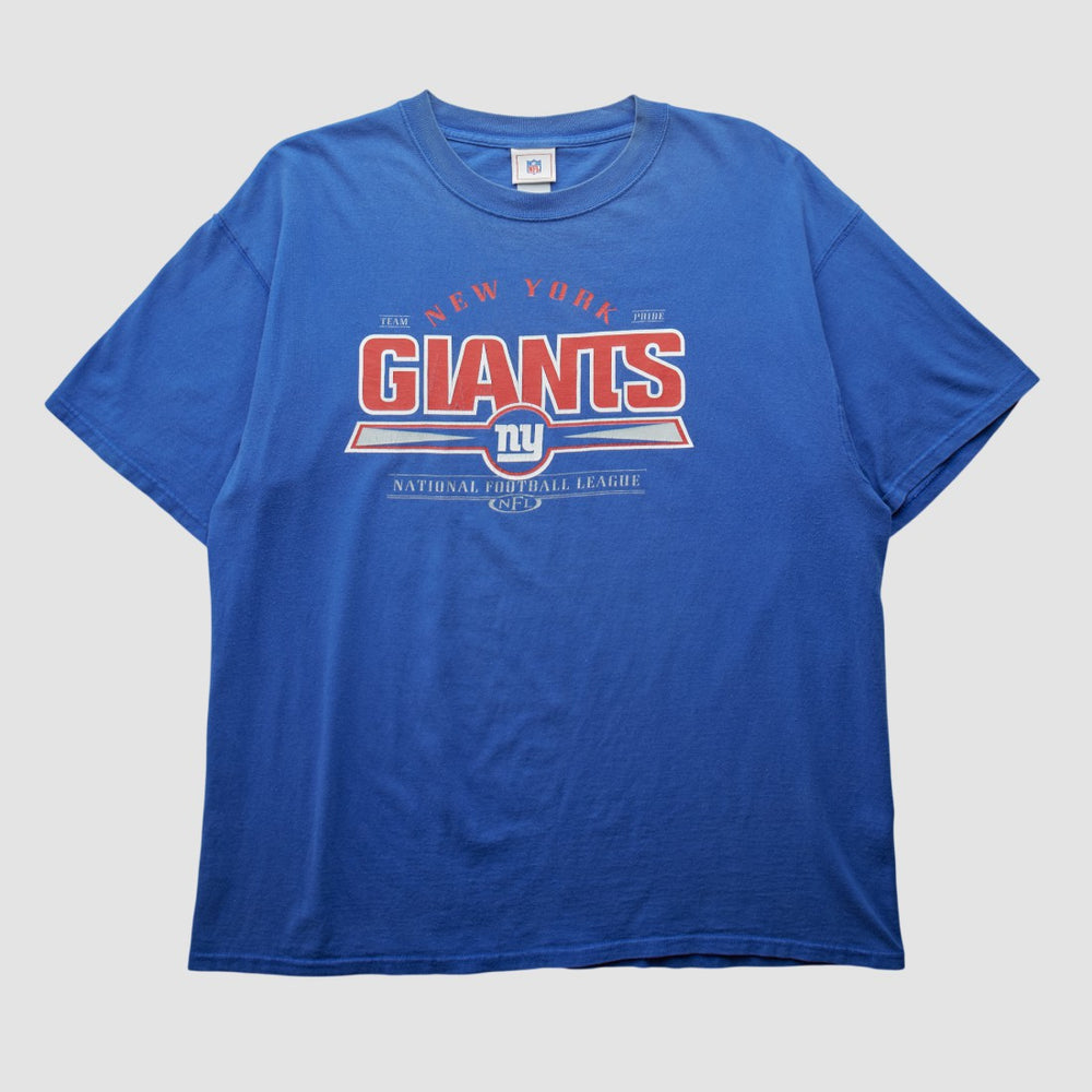 New York Giants NFL 2000s T-shirt - Blue T-shirts