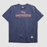 New England Patriots Reebok 2000s T-shirt - Navy T-shirts