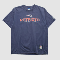 New England Patriots Reebok 2000s T-shirt - Navy T-shirts