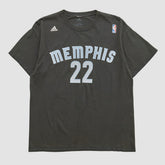 Memphis Grizzlies 2010s T-shirt Black Vintage - Adidas