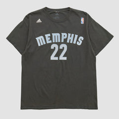 Memphis Grizzlies 2010s T-shirt Black Vintage - Adidas