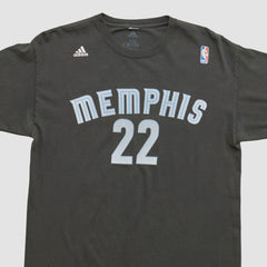 Memphis Grizzlies 2010s T-shirt Black Vintage - Adidas