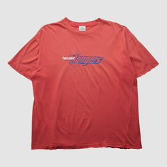 Texas Rangers Hank Aaron Originals 90s T-shirt - Red - Vintage T-shirts
