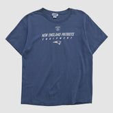 New England Patriots Reebok 2000s T-shirt - Navy T-shirts