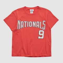 Washington Nationals Majestic 2000s T-shirt - Red - Yth XVintage T-shirts