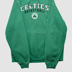 Boston Celtics 2010s Hooded Pullover Sweatshirt Green Vintage - Adidas