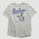 Colorado Rockies 1991 T-shirt - White - Vintage T-shirts