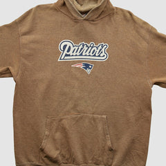 New England Patriots NFL 2000s Hooded Pullover Sweatshirt - Clay Pullover