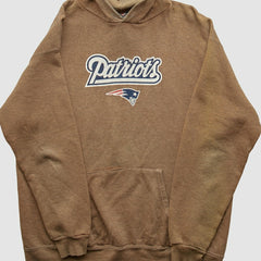 New England Patriots NFL 2000s Hooded Pullover Sweatshirt - Clay Pullover