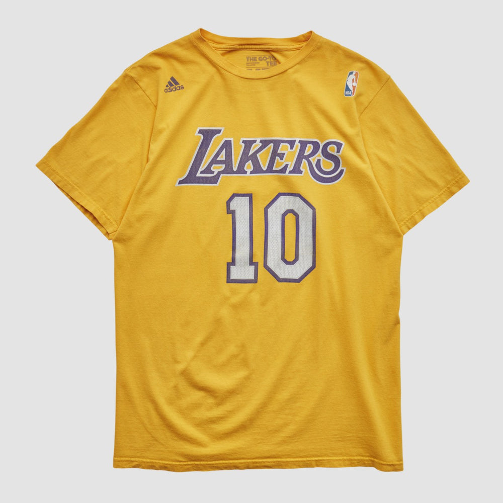 Los Angeles Lakers 2010s T-shirt Yellow Vintage - Adidas