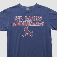 St. Louis Cardinals Genuine Merchandise 2000s T-shirt - Navy - Vintage T-shirts