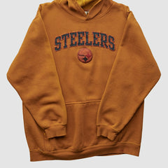 Pittsburgh Steelers NFL 2000s Hooded Pullover Sweatshirt - Clay Pullover