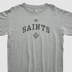 New Orleans Saints NFL Long Sleeve T-shirt - Heather Gray T-shirts