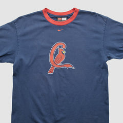St. Louis Cardinals Nike 2000s T-shirt - Navy - Vintage T-shirts