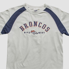 Denver Broncos CSA 90s Long Sleeve T-shirt - White T-shirts