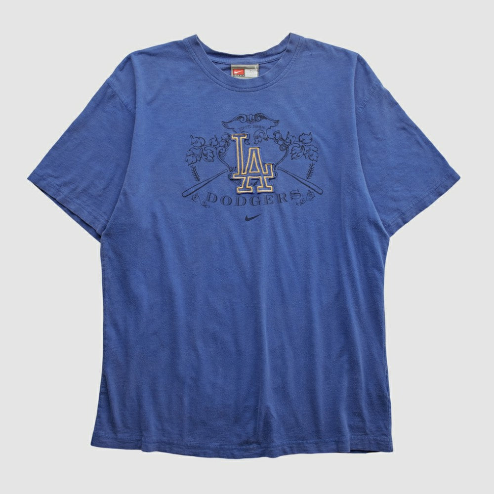 Los Angeles Dodgers Nike 2000s T-shirt - Blue - Vintage T-shirts