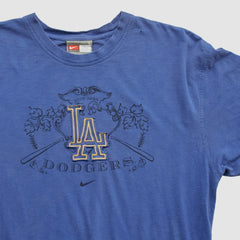 Los Angeles Dodgers Nike 2000s T-shirt - Blue - Vintage T-shirts