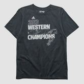 San Antonio Spurs 2013 T-shirt Black Vintage - Adidas