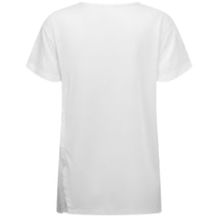 Washington Nationals Levelwear Women's Blue Haven Influx Cornerstone T-Shirt - White T-shirts