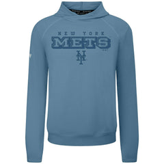 New York Mets Levelwear Mandate Tri-Blend Hoodie - Blue Hoodies