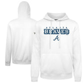 Atlanta Braves Levelwear Podium Hoodie - White Hoodies