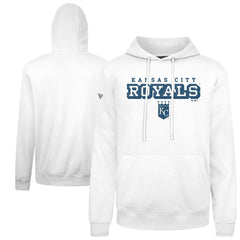 Kansas City Royals Levelwear Podium Hoodie - White Hoodies