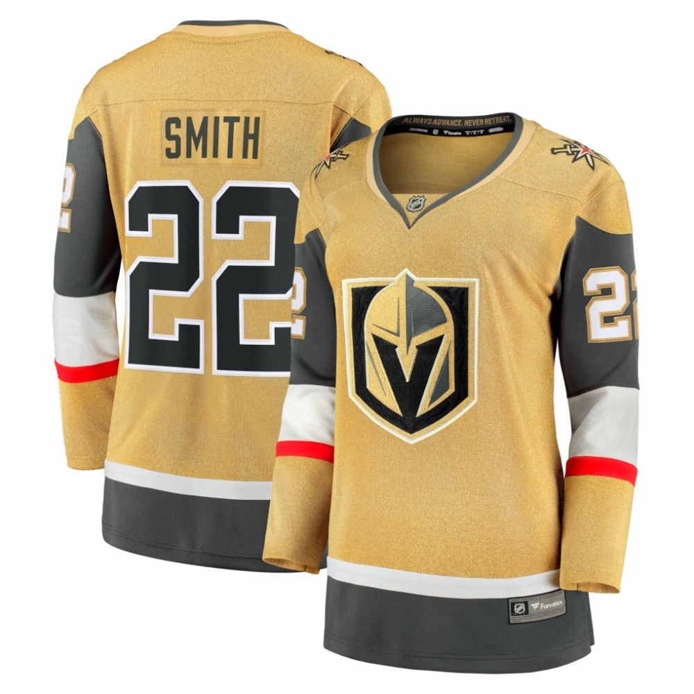 Cole Smith Vegas Golden Knights Fanatics Women's Home Breakaway Jersey - Gold | US 203966574