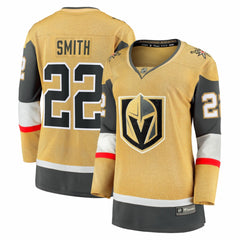 Cole Smith Vegas Golden Knights Fanatics Women's Home Breakaway Jersey - Gold | US 203966574