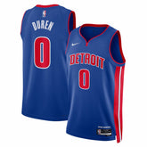 Jalen Duren Detroit Pistons Unisex Swingman Jersey Icon Editi- Blue - Nike
