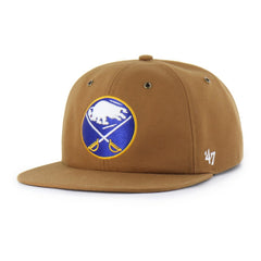 Buffalo Sabres Carhartt x '47 Captain Snapback Hat - Tan | US 203972608