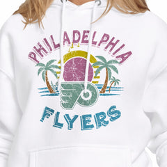 Philadelphia Flyers Starter Women's Tonal Beach Hoodie - White | US 204013663