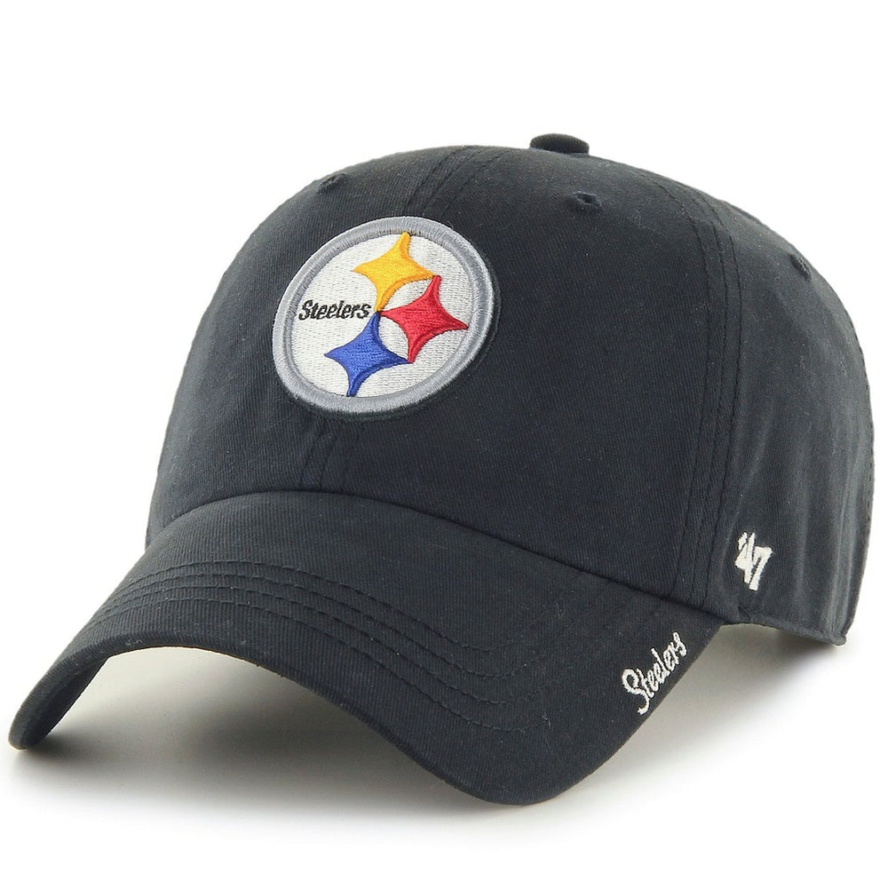 Pittsburgh Steelers '47 Women's Miata Clean Up Adjustable Hat - Black Hats