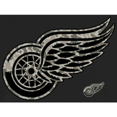 Men's Detroit Red Wings Black Rink Warrior Pullover Hoodie | US 2265429