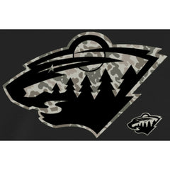 Minnesota Wild Rink Warrior Pullover Hoodie - Black | US 2265433