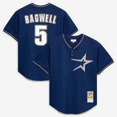 Jeff Bagwell Houston Astros Mitchell & Ness Authentic Batting Practice Jersey - Navy Jerseys