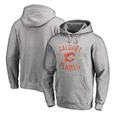 Calgary Flames Heritage Pullover Hoodie - Ash | US 2376404
