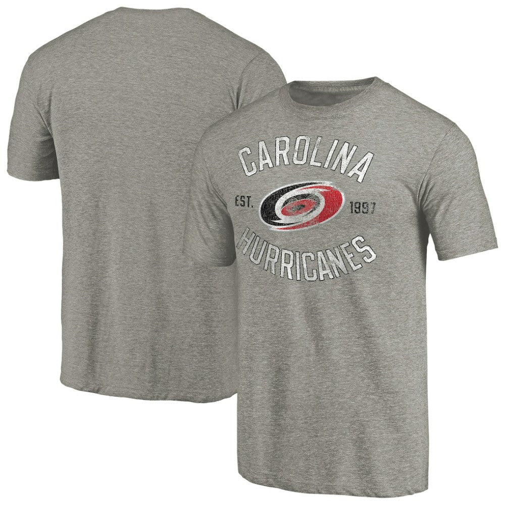 Carolina Hurricanes Heritage Tri-Blend T-Shirt - Ash | US 2376468